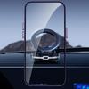 Magnetic Car Phone Holder Electric Vacuum Suction Cup Mount 360 Degrees Rotation Strong Grip Strong Magnetic Car Stand for IPhone