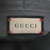 Excellent GUCCI hat Off The Grid GG logo bucket gray Nylon mens 627115 Used