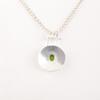 Peridot Gemstone 925 Stamped Silver Jewelry Handmade Pendant 1.4" For Women Gift PP-57-2