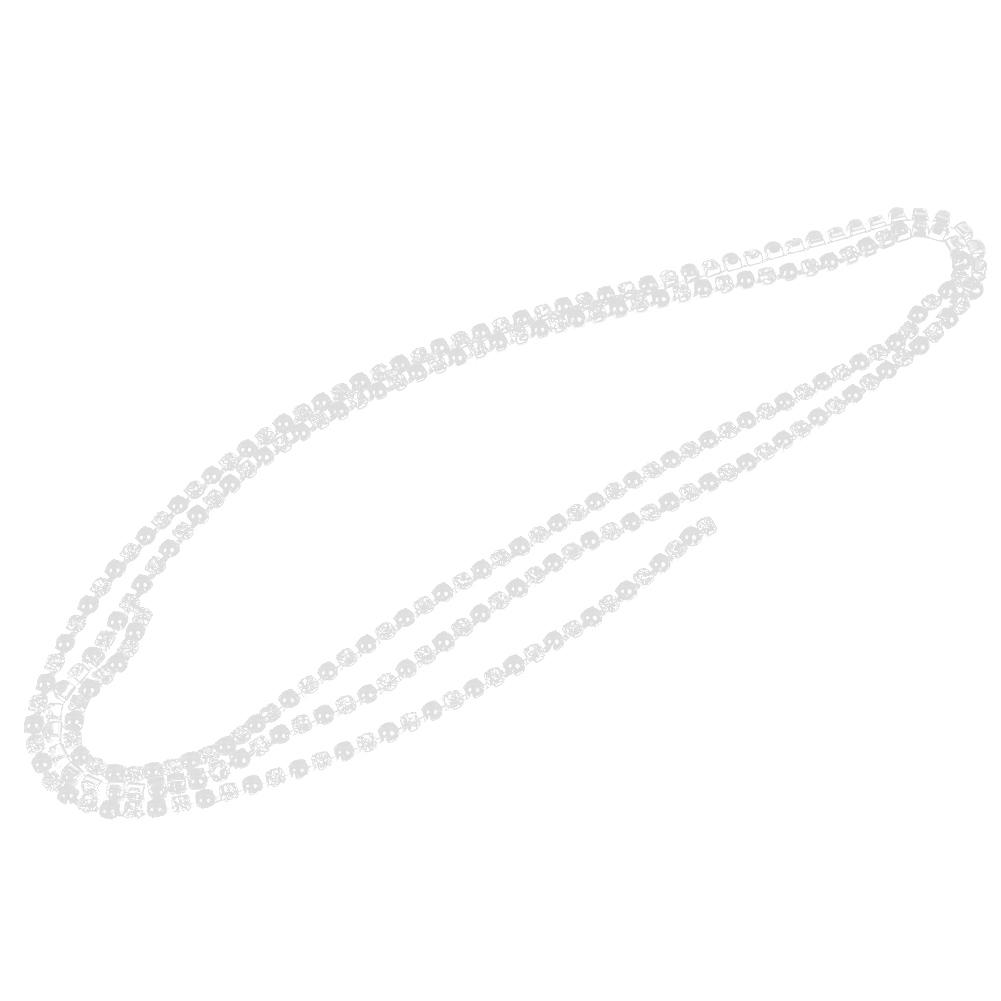 

Faux Prls Wrap Roll Rhinestones Chain Trim Ribbon Wedding Decor (#01)