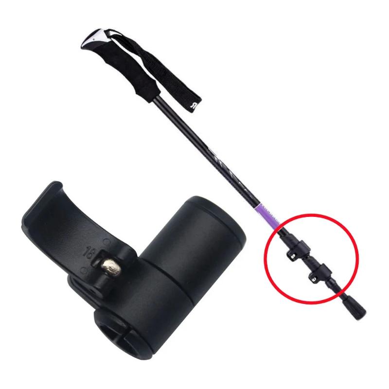 Trekking Pole Lock Buckle 1Pcs External Lock 14mm 16mm Durable Accessory for Outdoor Mountaineering Hiking