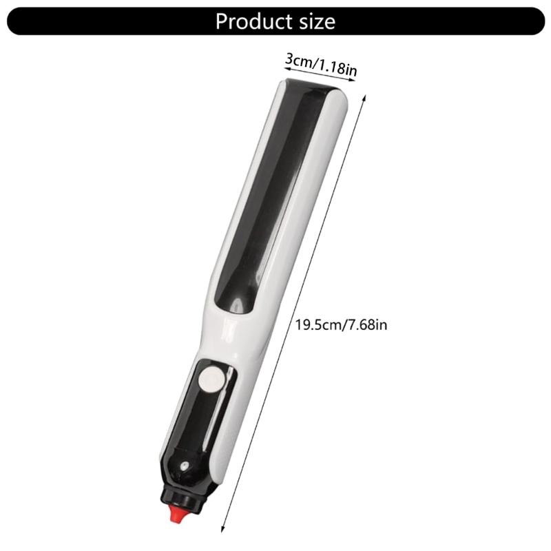 Portable Hot Glues Applicator Battery Powered Handheld Adhesive Glues Guns for Home DIY Projects 7mm Compatible