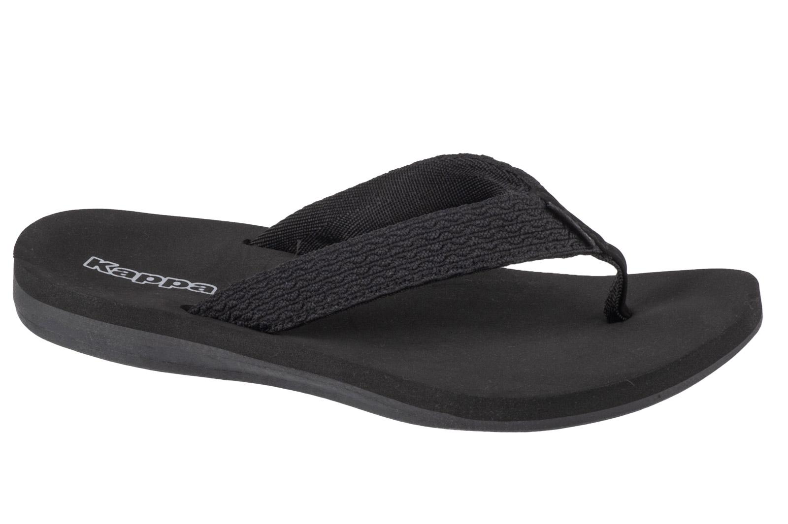 Kappa Pahoa GC, Womens black Flip-flops