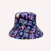 Hot-selling Personalized Digital Printing Bucket Hat European and American Fashion Short Brim Sunshade Basin Hat Spot