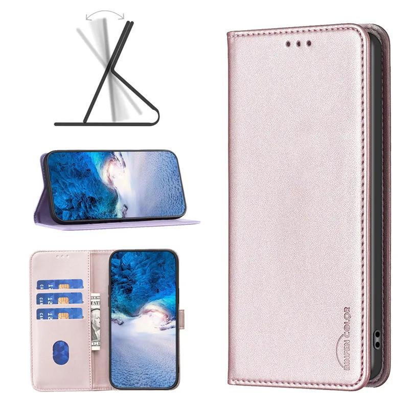 Wallet Flip Case On For Samsung Galaxy S21 FE Classic Phone Leather Cases For S21+ Ultra Plus S21Plus 5G Card Slot Back Cover