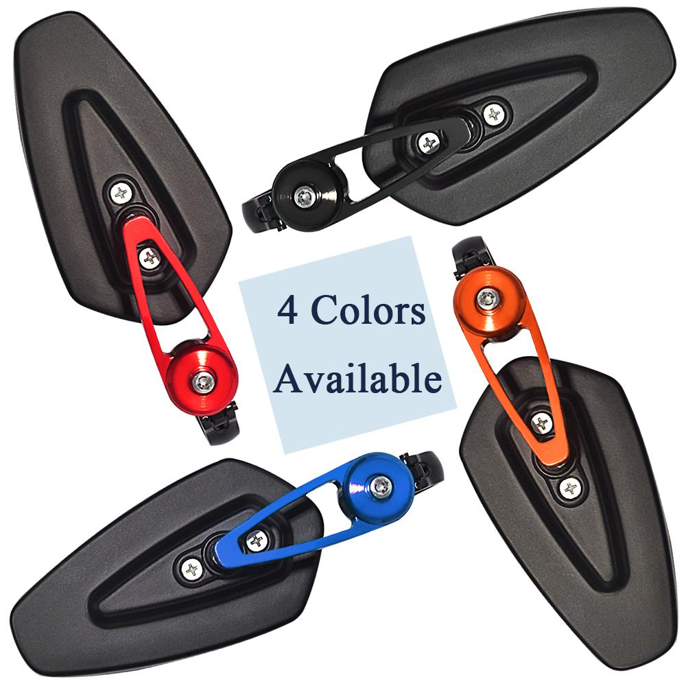 Universal 7/8" 22mm Bar End Handlebar Mirror Rear View Mirror For Kawasaki For Honda For Duke Moto Aluminum Rearview