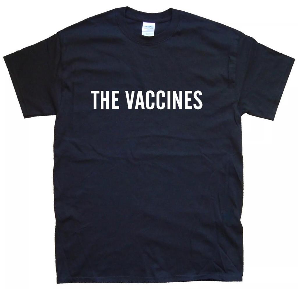 THE VACCINES new T-SHIRT sizes S M L XL XXL 3 4 XL colours Black, White