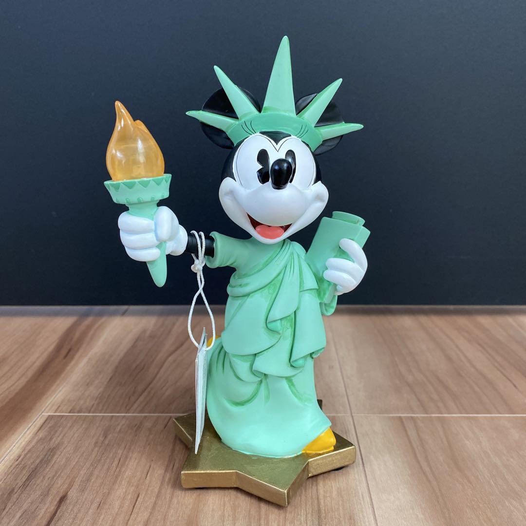 

[USED] Rare! Minnie Statue of Liberty Figure New York