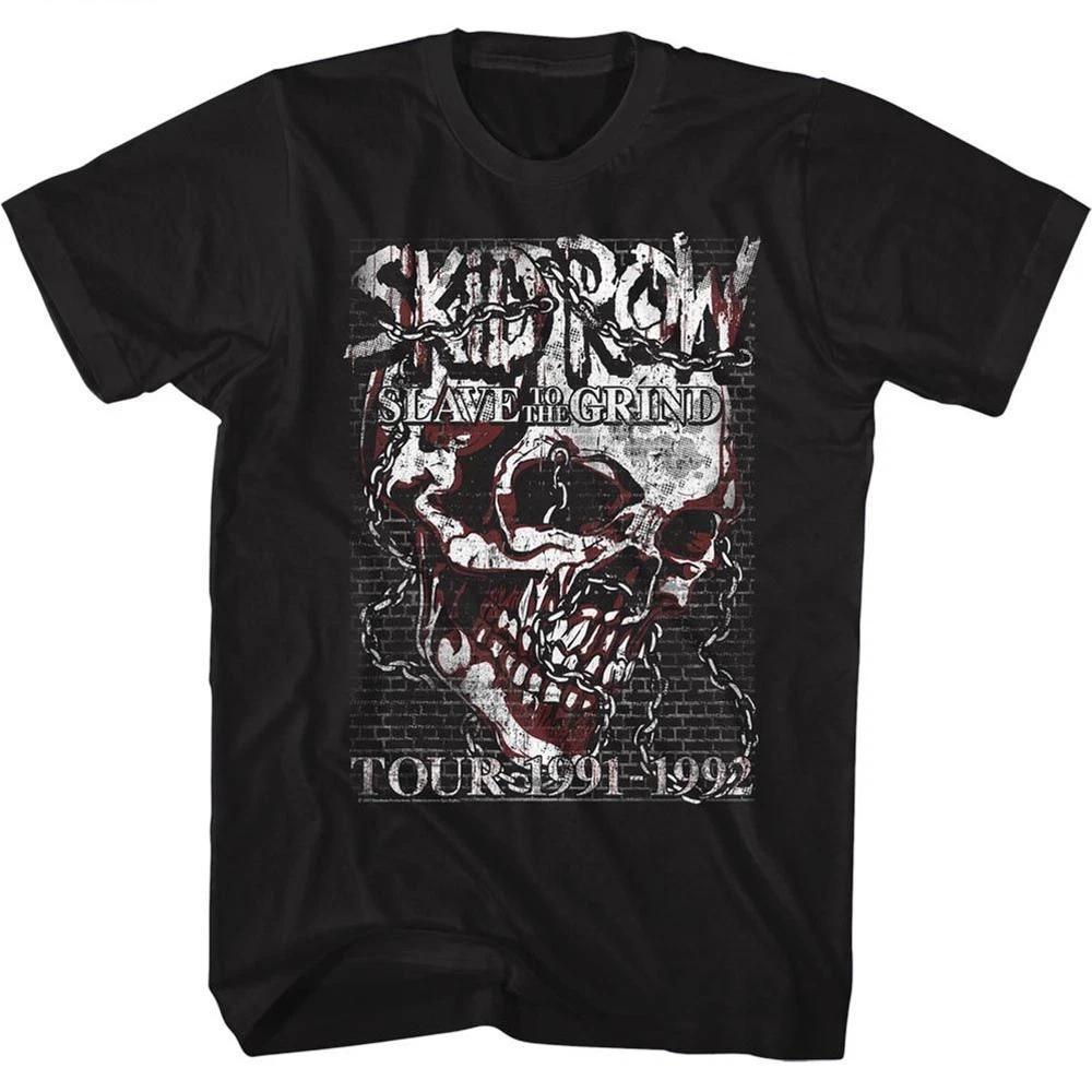 Skid Row Skull Chain TShirt S