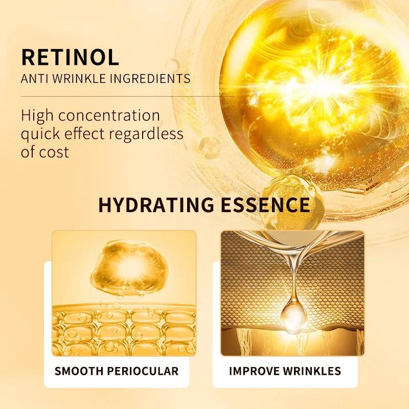 SADOER Retinol Eye Cream Reduces Dark Circles and Wrinkles Moisturizes and Tightens The Eyes, Eye Cream Korean Eye Care Product