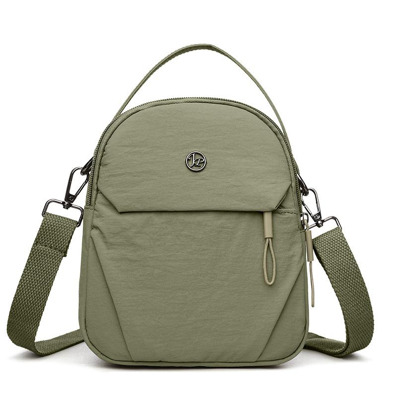 Women's Solid Color Handbag Nylon Shoulder Bag