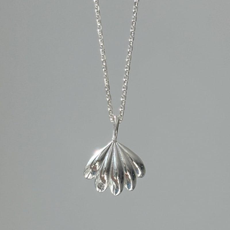 eveningbell [silver925] Bada necklace (silver)