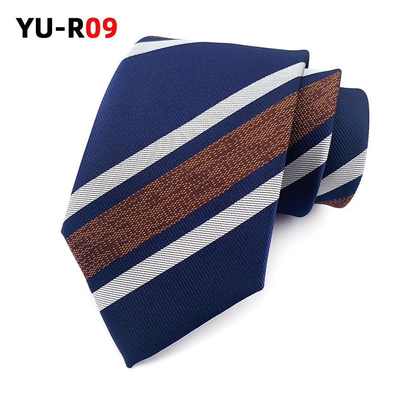 2025 British Gentleman Striped Tie - Men s Street Style Suit Accessory