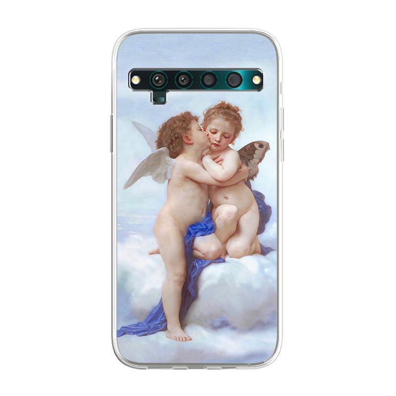 

М’який силіконовий чохол із ТПУ для TCL 10 Pro 6,47 дюйма Задня кришка для TCL 10L 6,53 дюйма Обкладинка телефону із милим мультяшним бампером для телефону Coque TCL 10L