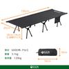 GN Cot Camping Folding Bed 2WAY Folding Bench Bed Bench Folding with Storage Pocket Height Adjustable