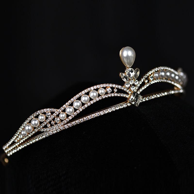 

Высококачественная Супер Фея Свадебный Банкет Предложение Стразы Свадебная Корона Головной Убор Выпускной Студенческий Роскошный День Рождения Мори Девушка