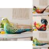 Soft Plush Animal Pillow With Realistic Design Featuring Colorful Rooster Hen And Bird Toys