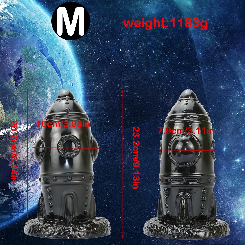 32x12CM Extra Large Thick Rocket Anal & Vaginal Dilator Sex Toy