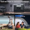 Solarplay Q2501 2400W 2160Wh LiFePO4 Portable Power Station with 200W Solar Panel UPS Home Backup Generator DE Local Shipping