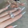 Princess On the Run White Agate Necklace: Luxury Clavicle Chain Gift for Women
