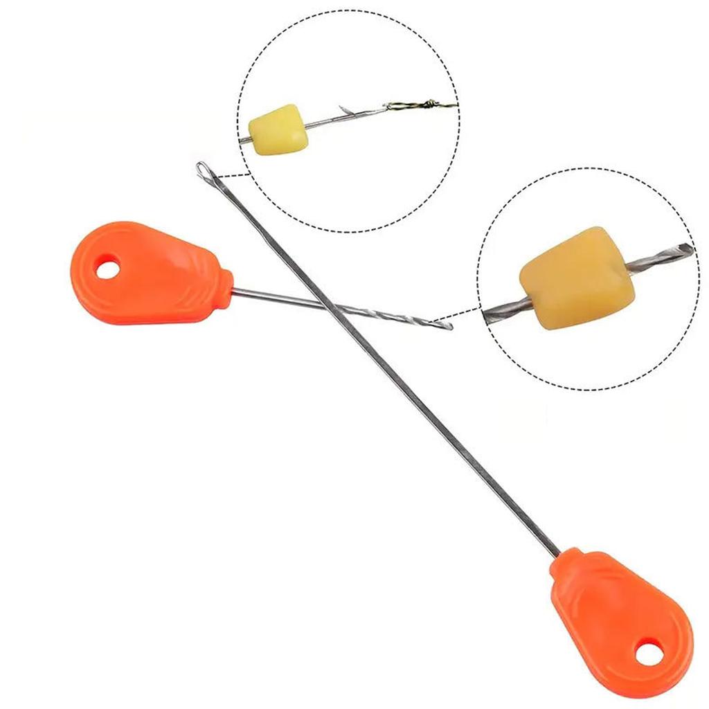 Fishing Baits Rig Tool Kits Carps Fishing Baits Needle with Box Baiting Rigging Needle Driller Fishing Baits Tool