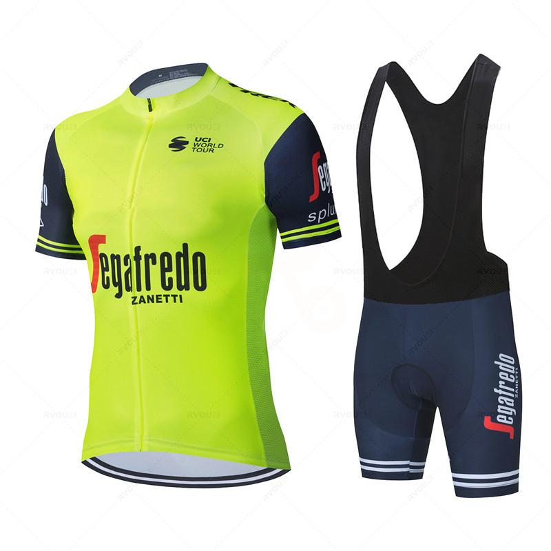 Summer Breathable Cycling Suit Set 2026 Team Cycling Jersey Set Bike Clothing Ropa Ciclismo Bicycle Wear Clothes Mens Short Maillot Culotte