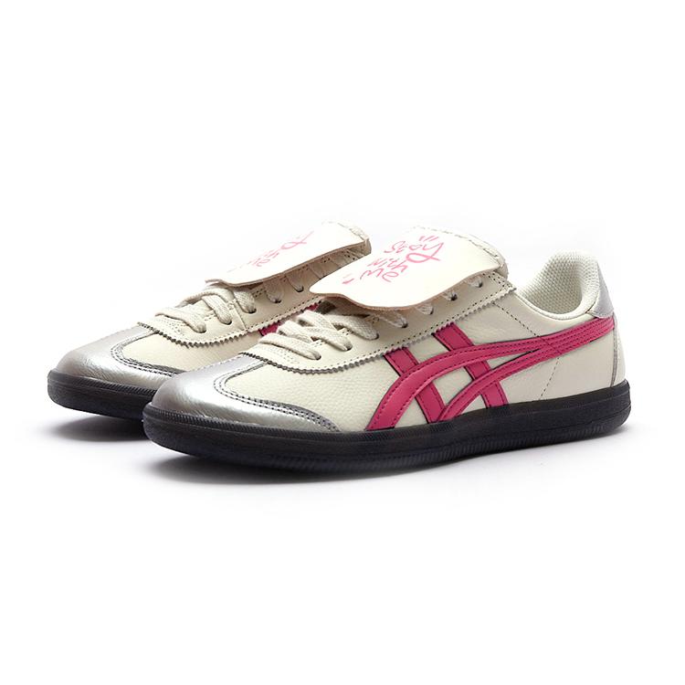 ONITSUKA TIGER Tokuten Slip Resistant Slip Resistant Low Top Skateboard Shoes Unisex Silver Pink 1183B938-100(Team15-)
