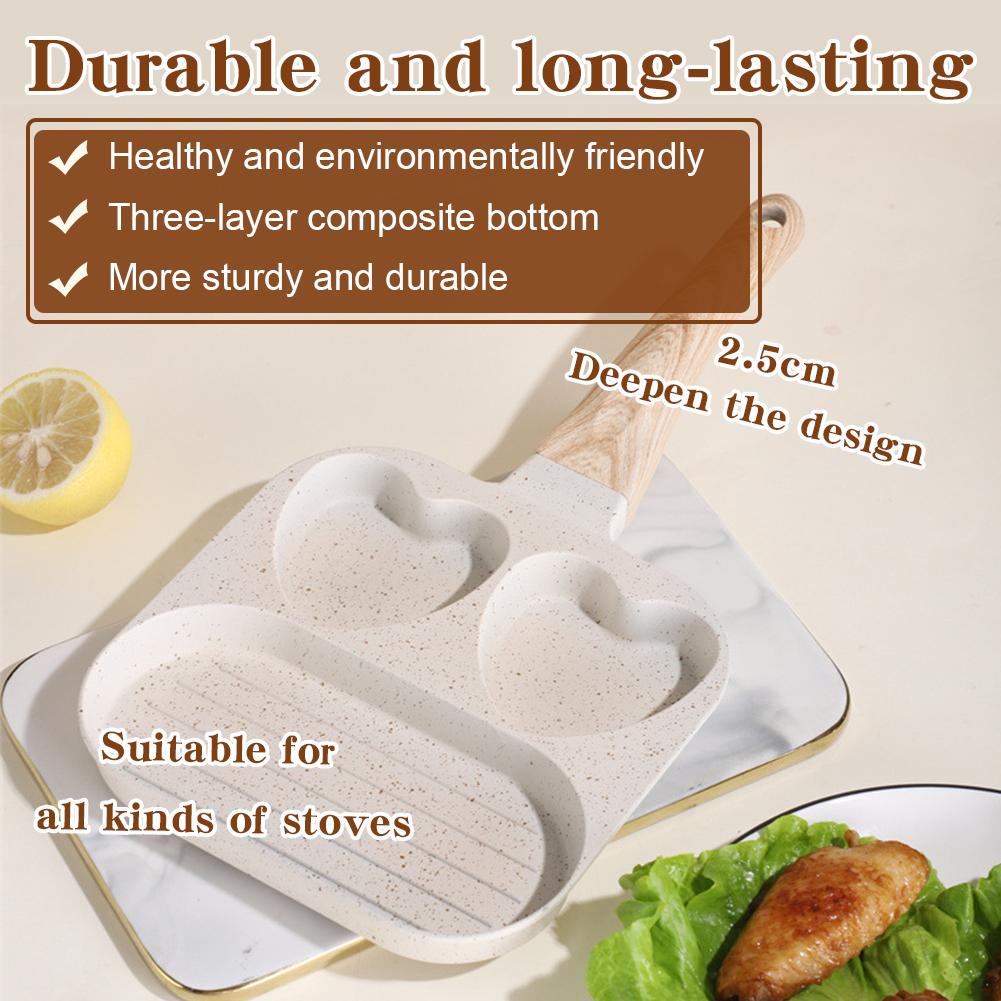 

Egg Frying Pan for Breakfast Pancake Burger Sandwiches Alloy Breakfast Mcmuffin Egg Making Pan for Gas Stove Induction Cooker China Mainland