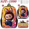 Anime School Bag Set 3 Piece, Wear-Resistant Waterproof Large Capacity Backpack Crossbody Bag Pencil Case, Kids Bookbag