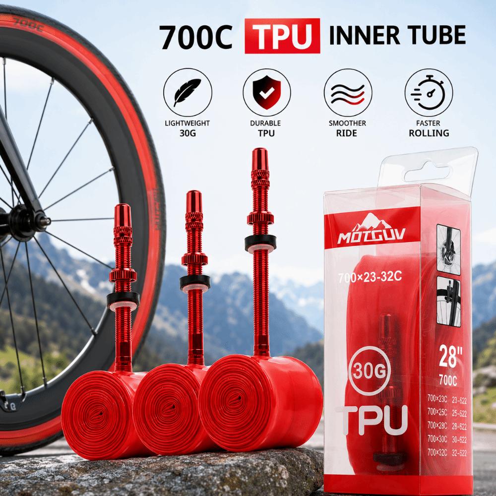 TPU TPU Inner Tube 28g Lightweight Cycling Bike Tires Durable Bike Inner Tires Road Bike