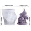 Silicone Candle Mould with Thai Mother Elephant Theme for DIY and Gift Giving