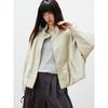 Womens Short PU Leather Jacket 2026 Casual Moto Style Stand Collar Workwear Chic Outerwear