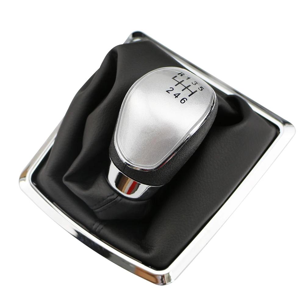 

Колпачки ручки переключения передач для Ford Focus 2 MK2 2005 - 2011 Fiesta Kuga 2008-2012 5 6-ступенчатые кожаные гетры чехлы аксессуары