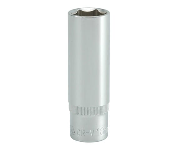 Yato 1/2" Long Socket 6-Point 18Mm