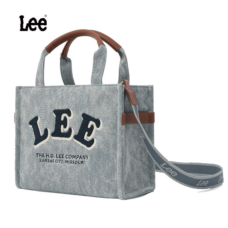 Lee Women's Handbag, Tote Bag, Crossbody Bag, Shoulder Bag, Handheld, Gray, Small Size