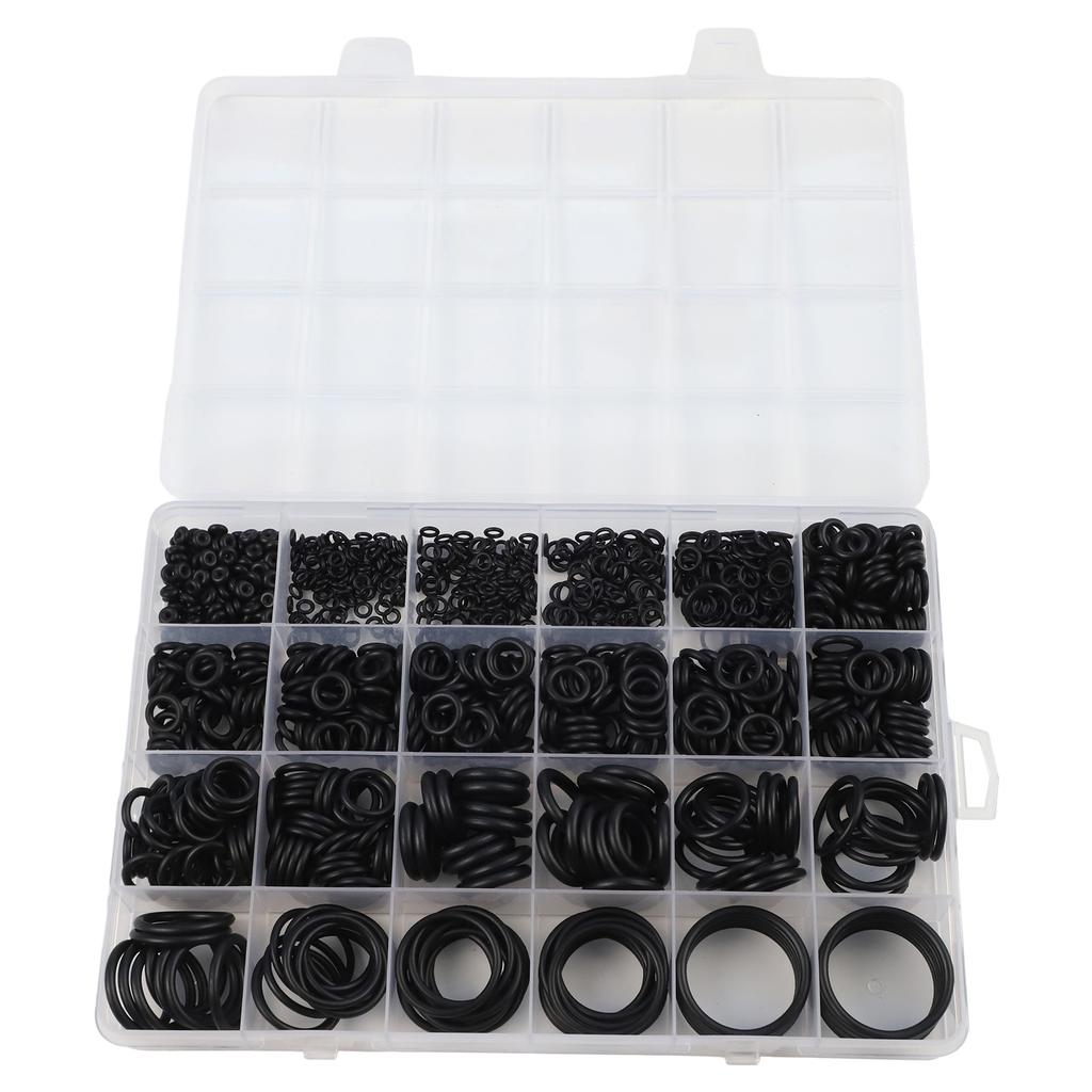 1020 Stück O-Ring Nitrilkautschuk Dichtungssatz für Automobil- und Sanitäranwendungen Organisiertes Set für einfachen Zugriff und Identifizierung
