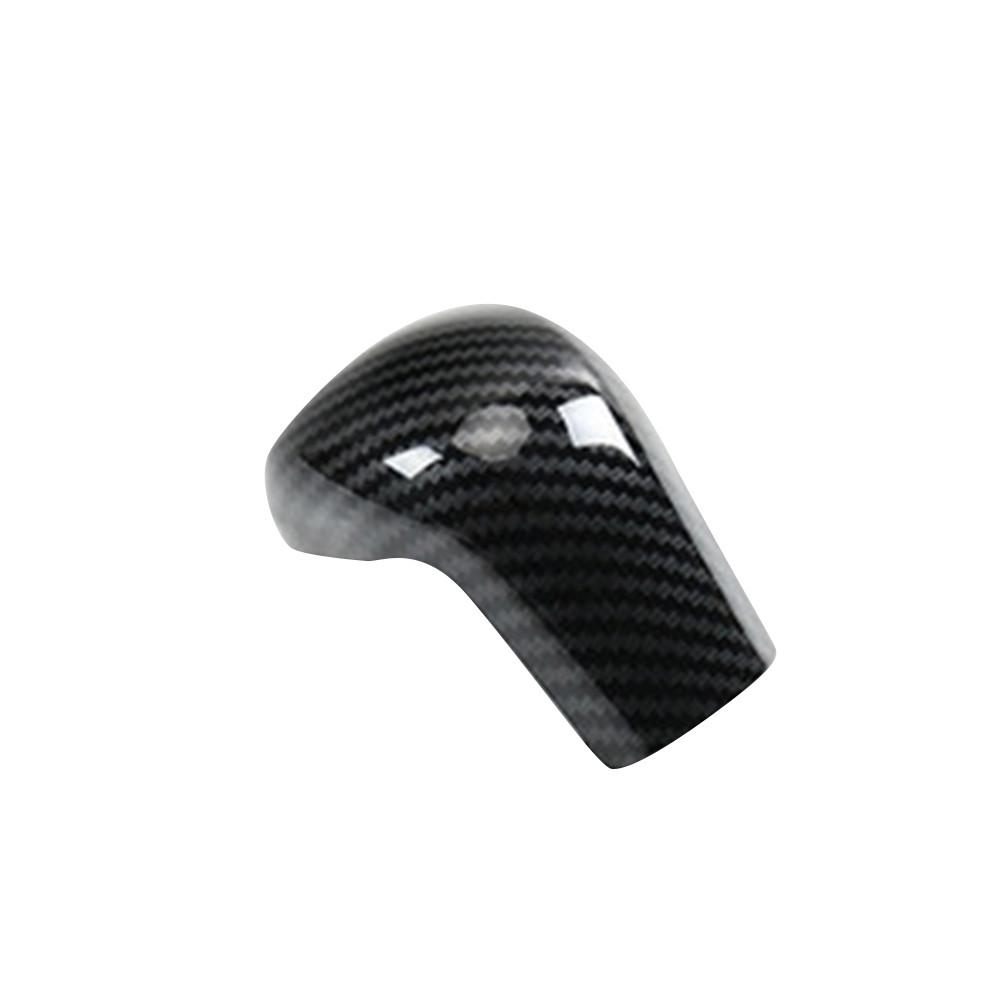 Carbon Fiber ABS Car Gear Shift Knob Cover Trim For Toyota Corolla 2019 2020 2021
