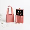 Paper Material Jewelry Storage Organizer Portable Design Paper Drawer Jewelry Box  For Wedding Gift