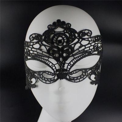 Cadılar Bayramı Hollow Lace İç Çamaşırı Siyah Göz Yüz Maskesi Cosplay Parti Maskeleri Kadınlar 30*10CM Seksi Babydoll Erotik Kostümler El Yapımı