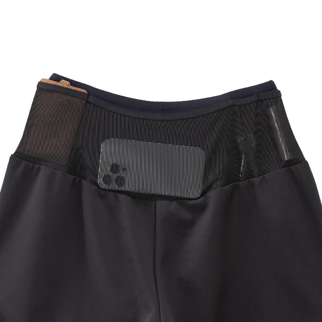 Running Running Long Size M Wear, Multi-pocket Pants, (fleece-lined), J2MBD514, Unisex, Black,