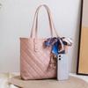 Autumn Winter Crossbody Bag Quilted Handbags Large Ladies Shopper Shoulder Bags