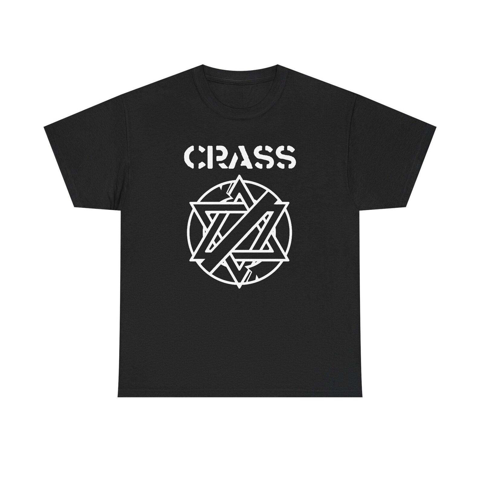 Crass Punk Shirt, Crass Band Tee, Anarcho Punk Shirt, UK Hardcore Punk Merch, Classic DIY Punk Tee, Underground Punk Gift 100