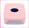 Rhinestone Wireless Rechargeable 54W Nail Lamp - Smart Induction, Quick Dry, No Blackening Hands