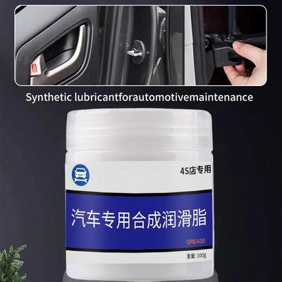 Kit de engrase de aceite para cojinetes de engranajes de mantenimiento mecánico blanco Grasa lubricante para rieles de techo solar de automóvil Puerta Ruido anormal Aceite antioxidante