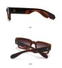 Trendy European-American Square Sunglasses for Women - Model 6035