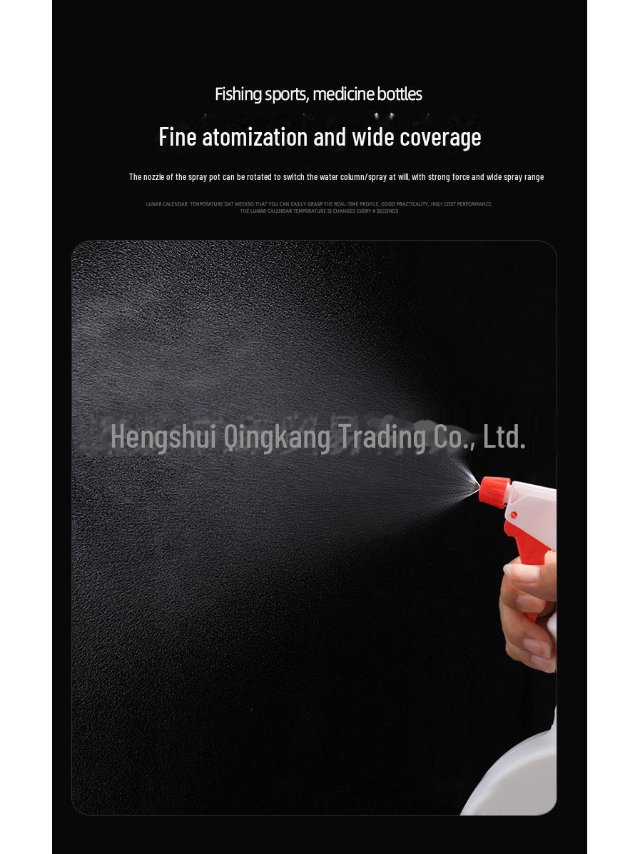 

Бутылка-спрей для кислот и щелочей HDPE объемом 1 литр для дезинфицирующей очистки 10000ml round shoulder spray bottle