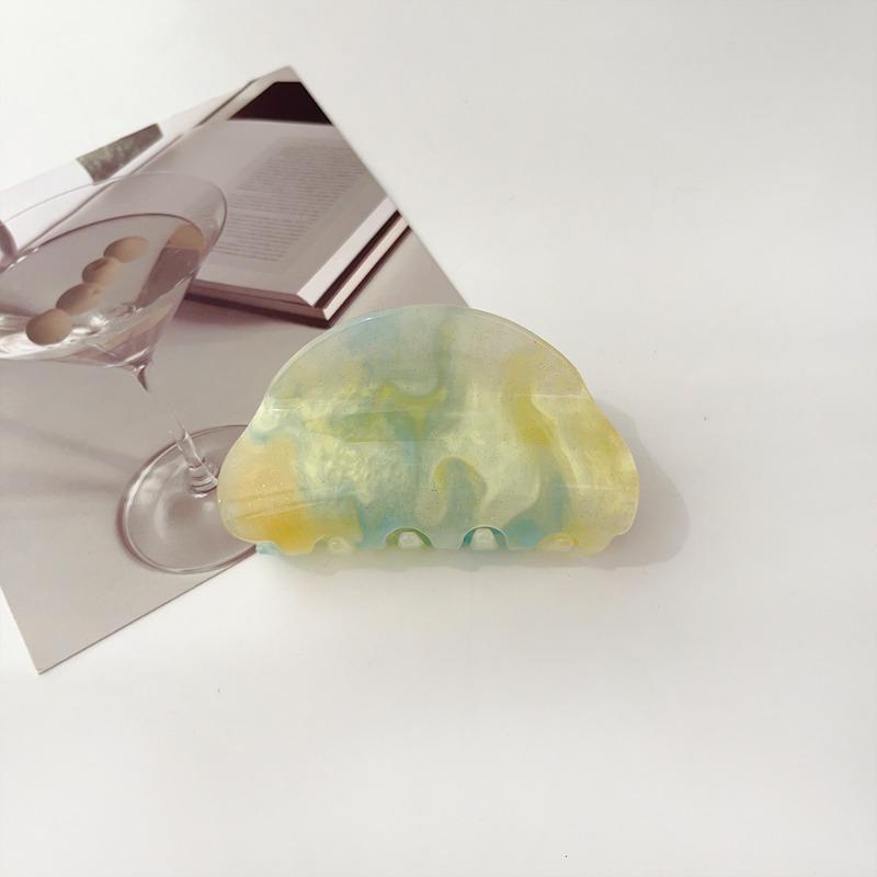 Color-changing Hair Clips with A High-end Feel Iridesy Grappling Clips Elegant Updo Shark Clips and Hair Accessories