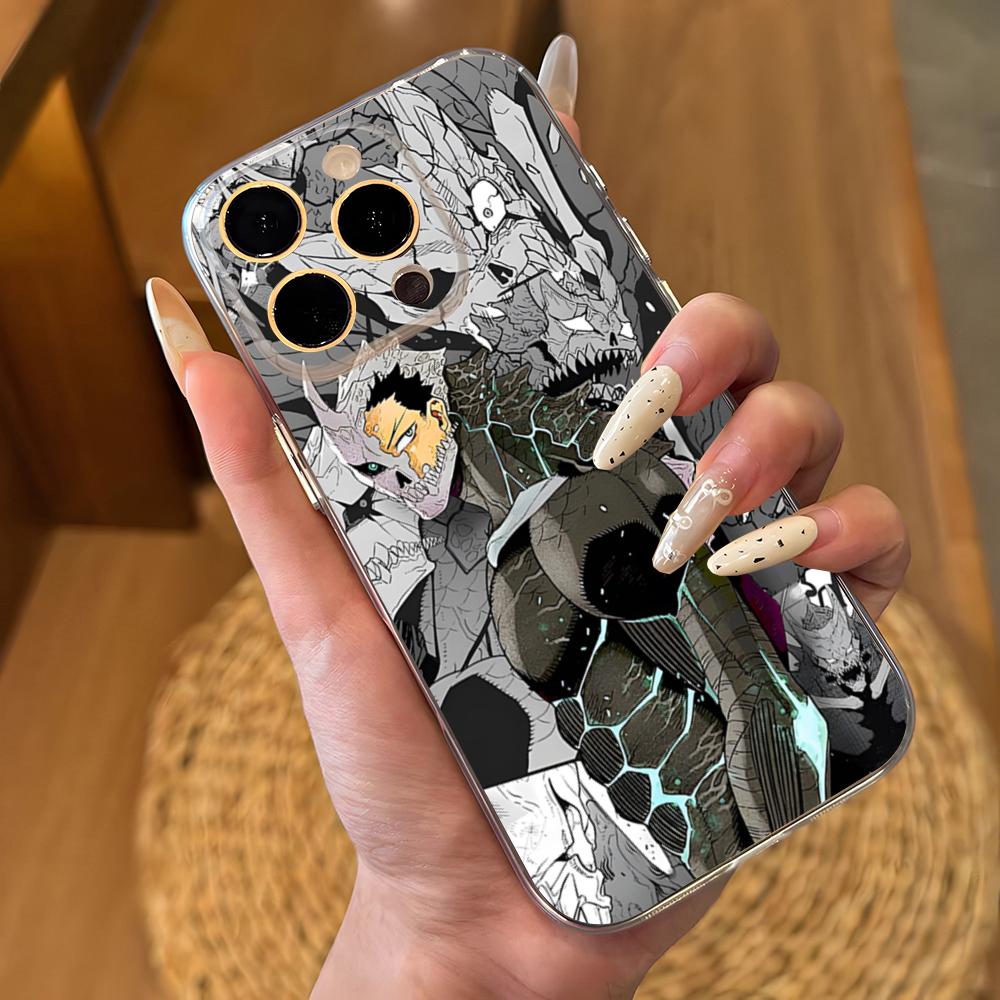 

Hot New Anime Kaiju No. 8 Phone Case For IPhone 17 16 Pro Max 15 14 13 11 12 Mini Xs X Xr 7 8 Plus Se Transparent Cover iPhone 13 Pro Max