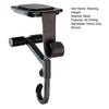 2-in-1 Fireplace Stocking And Garland Hanger Adjustable Heavy Duty Wreath Hanger No Drilling Mantel Stocking Holder for Christmas Decoration