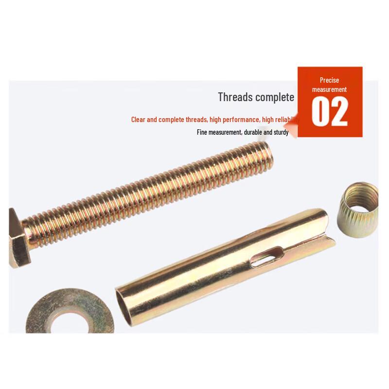 Shidian Carbon Steel Hex Head Sleeve Anchor